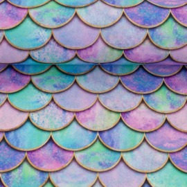 Katoen Print - | Swafing -  Mermaid