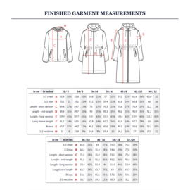 Ikatee Pattern | Quimper - Raincoat or Parka - Women - Size 32-52