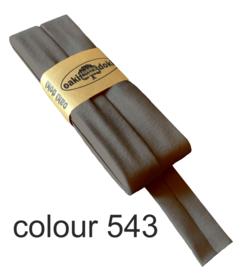 Tricot biaisband |  taupe | col. 543