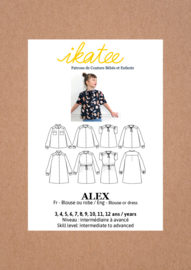 Ikatee Pattern | Alex Blouse or Dress - Kids 3/12Y