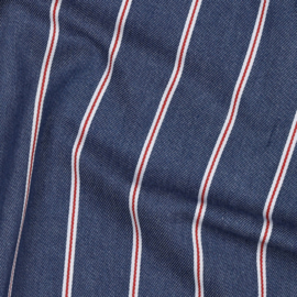 Verhees - Denim - Stripes - Dark Blue