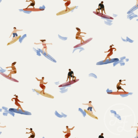 Family Fabrics - Surf - Jersey