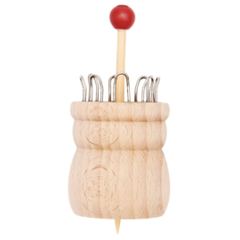 Knitting Doll - 8 Pegs - Wood