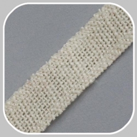 40895 jute band creme/ 25mm