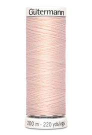 Gutermann garen | 200 meter | 658  Evening Pink - Sleutelbloem Roze 