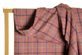 Atelier Jupe - Checked Cotton Mix - Rood