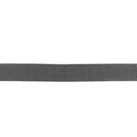 Tassenband Polypropylene | Antraciet  -  25mm