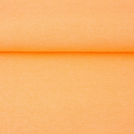 tricot boord uni | licht oranje