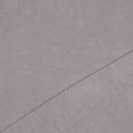 Katoenen Fleece - Verhees Textiles - Sherpa - Grey 023