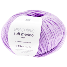 Rico Design - Essentials Soft Merino Aran - Violet 071