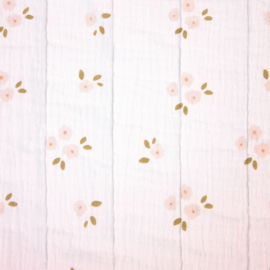 Katia  Fabrics - Padded Mousseline Print - Light Pink