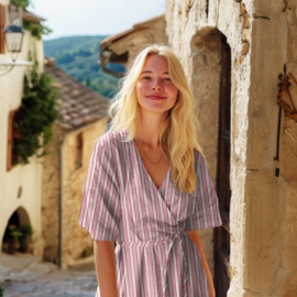 Verhees Textiles - Double Gauze - Stripes  -