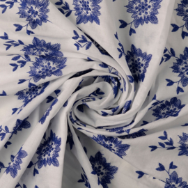 Broderie -  Katoen  -  Flowers