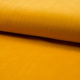 Nicky velours uni | Ocre - 234