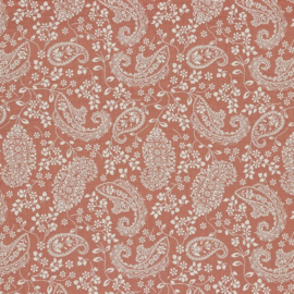 Double Gauze | Organic  | Paisley - Terra