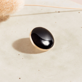 Atelier Brunette - Dotty Buttons - Black - 15 mm
