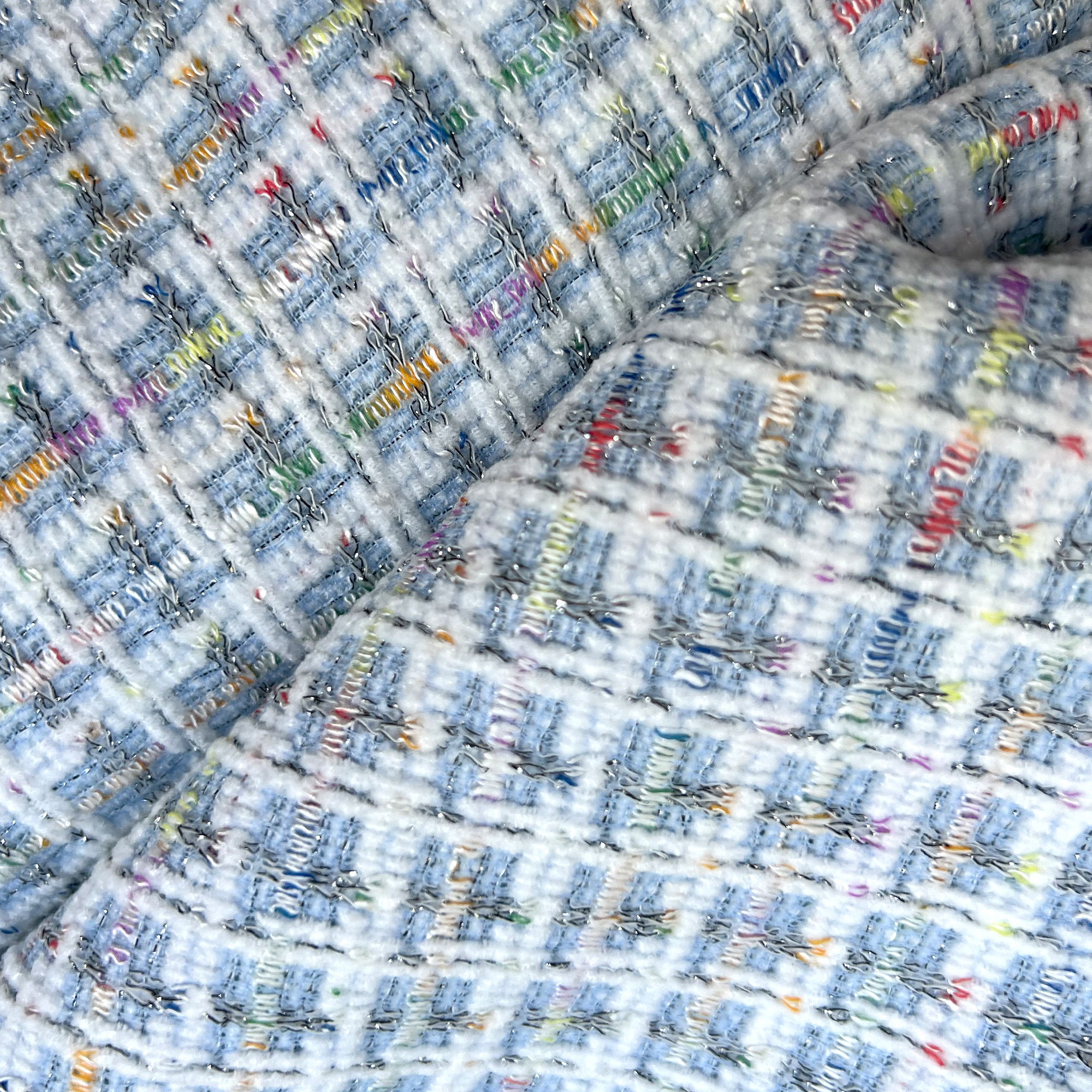 Bittoun - A la Ville -  Jacquard Chanel look  - Blue 