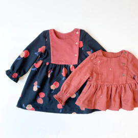 Ikatee Patterns - Palerme Blouse or Dress - Baby 6mnd-4y - Paper Sewing Pattern