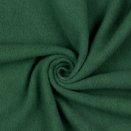 Katoenen Fleece - Verhees Textiles - Sherpa - Old Green