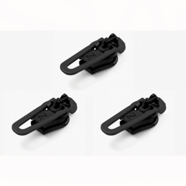 ZlideOn Triple Pack L - Ritstrekkers - Zwart