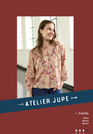 Atelier Jupe -  Phoebe Blouse    -  Paper Pattern   - Ned - Eng - Fr.
