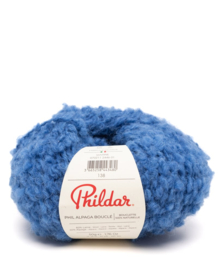 Phil Alpaga Boucle - Blue Petrole