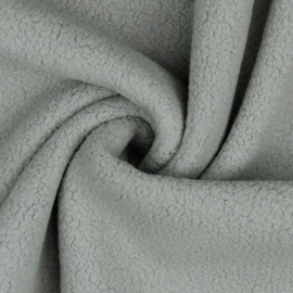 Katoenen Fleece - Verhees Textiles - Sherpa - Grey 023