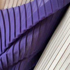 Deadstock - Voile Plissee - Purple
