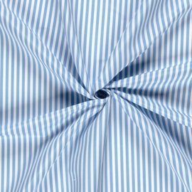 Swimpants Fabric  - Recycled  - Quick Dry  - Stripes   - Light Blue