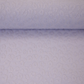 Swafing Tricot Jersey - Lemgo - Structuur - Leopard - Lilac