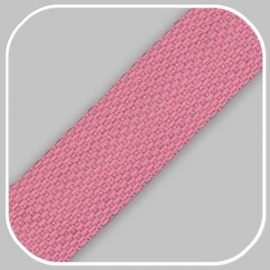 Tassenband Polypropylene | Roze -  25mm