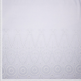 Fibremood  39  - Cotton Embroidery  - Light Blue   - Storm