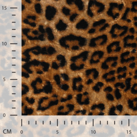 Velours - Leopard  - Brown