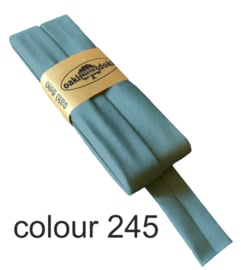 Tricot biaisband | Licht Petrol  | col. 245