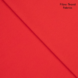 Crepe - Stretch  - Viscose Polyester Mix  - Red 030