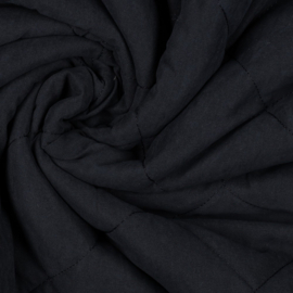 Stepped - Fur - Doublesided - Navy