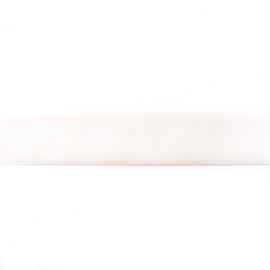 Fluweelband - 25 mm - OffWhite