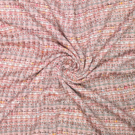 Jacquard - Lurex Thread  - Pink
