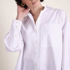 Atelier Brunette - Oxford Katoen    - Optic White