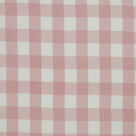Swafing - Katoen Flanel - Aalen - Ruit - Pink