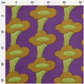 Rico Design - Canvas - Chanterelles - Purple