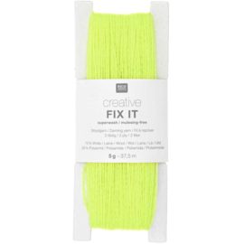Rico Design |Creative Fix It - Stopwol - Visible Mending - Neon Yellow 011