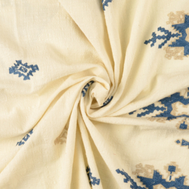 Broderie -  Katoen Mix - Ethnic