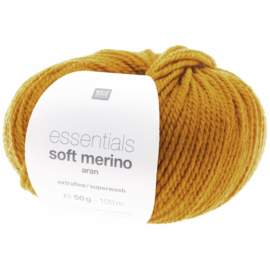 Rico Design - Essentials Soft Merino Aran - Mustard 001
