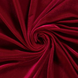Velvet Stretch  | Dark Red 016