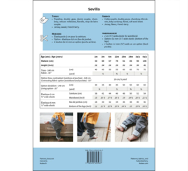 Ikatee Pattern | Sevilla - Babybroek  - Kids 1 maand - 4 jaar