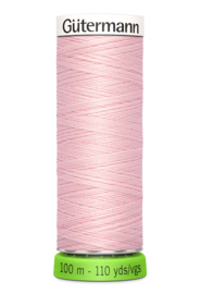 Gutermann - Gerecycled Polyester Garen - 100 meter - 659 Blossom Pink