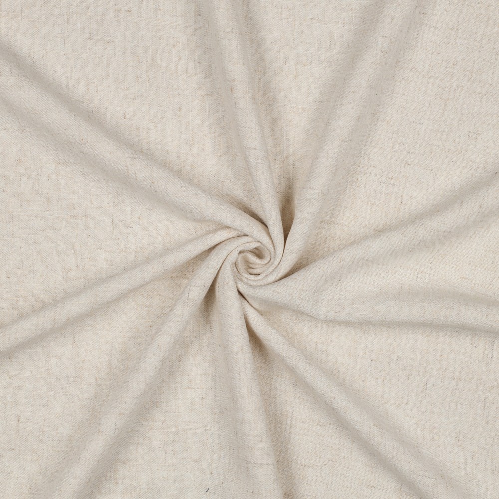 Linen - Viscose Washed- Light Beige  - 026