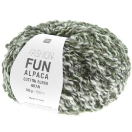 Rico Design - Fashion Fun Alpaca Cotton Blend Aran - Olive 005