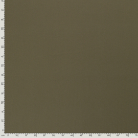 Wool touch  - two way stretch - Olive  127